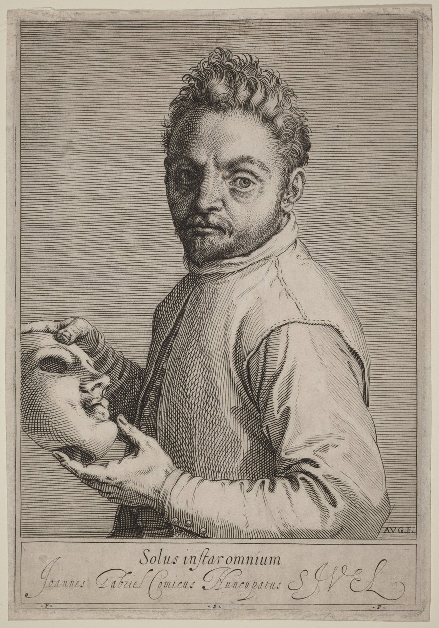 Giovanni Gabrielli by Agostino Carracci