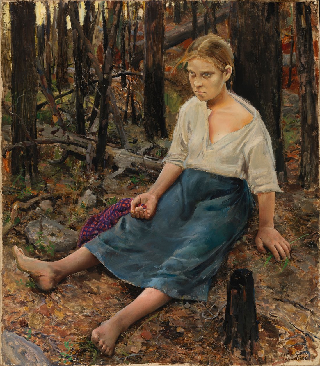 Lost by Akseli Gallen-Kallela