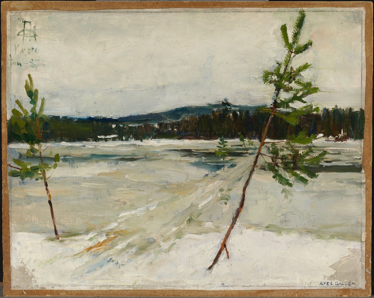 Path on the Ice by Akseli Gallen-Kallela