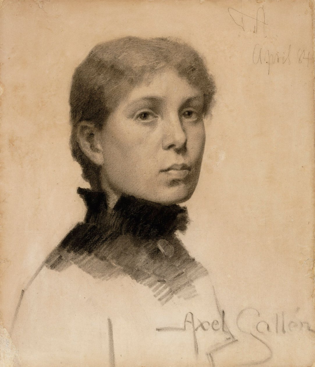 Portrait of a Woman by Akseli Gallen-Kallela