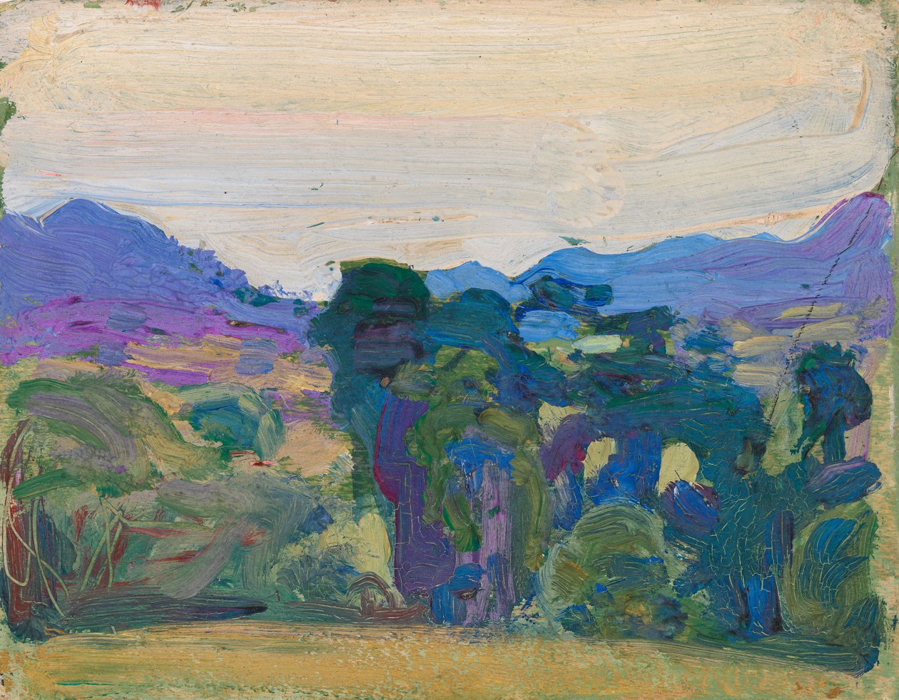 River Valley by Akseli Gallen-Kallela