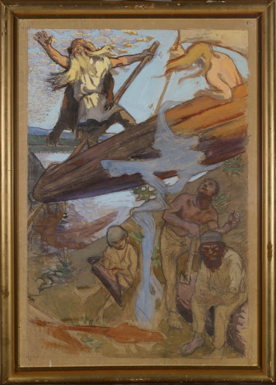 The Departure of Väinämöinen by Akseli Gallen-Kallela