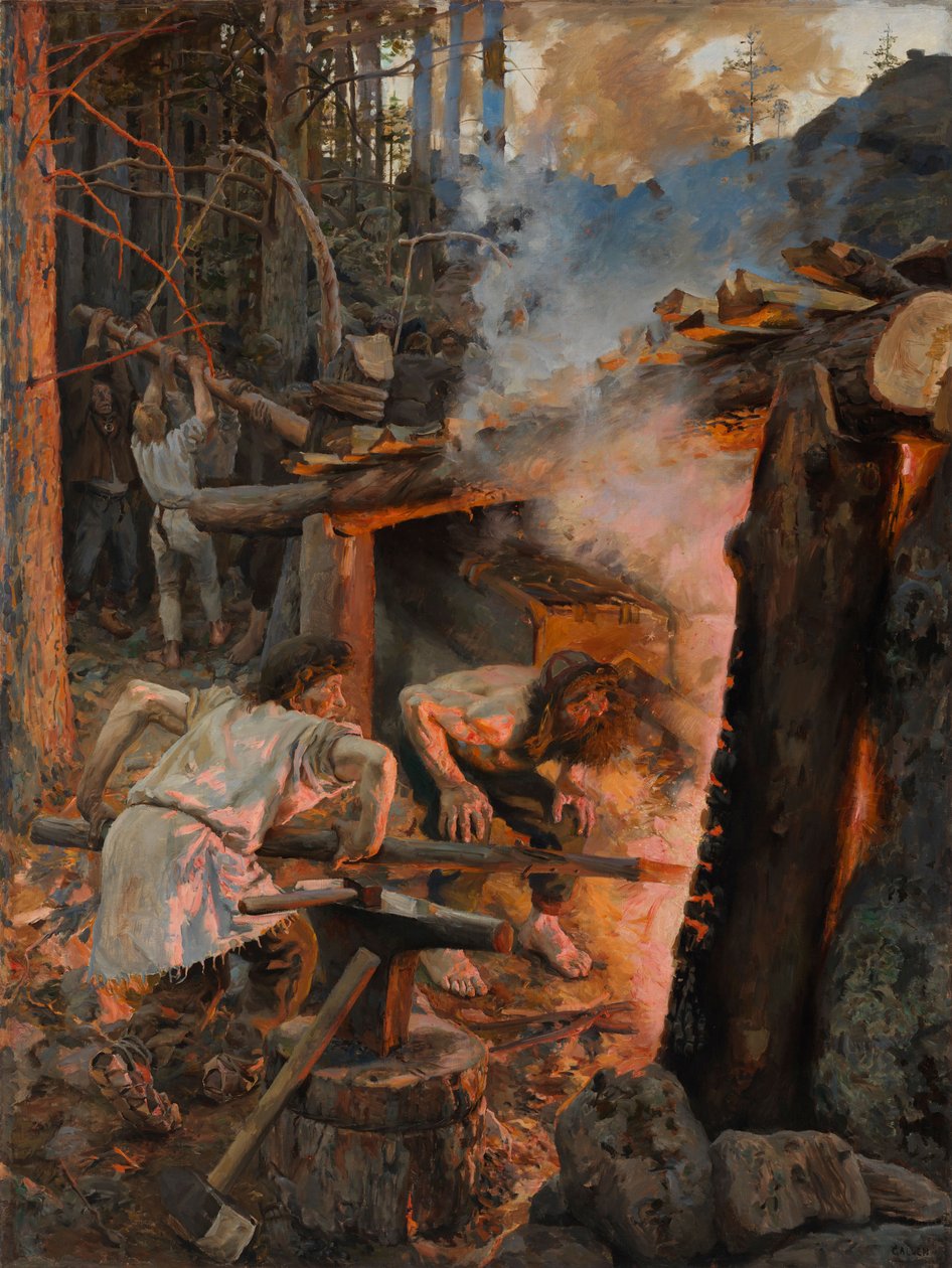 The Forging of the Sampo by Akseli Gallen-Kallela