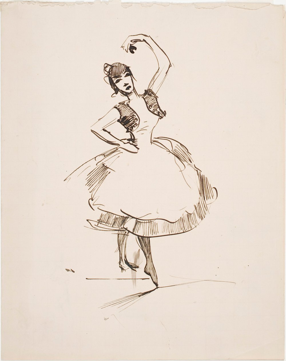 The Spanish Dancer by Akseli Gallen-Kallela