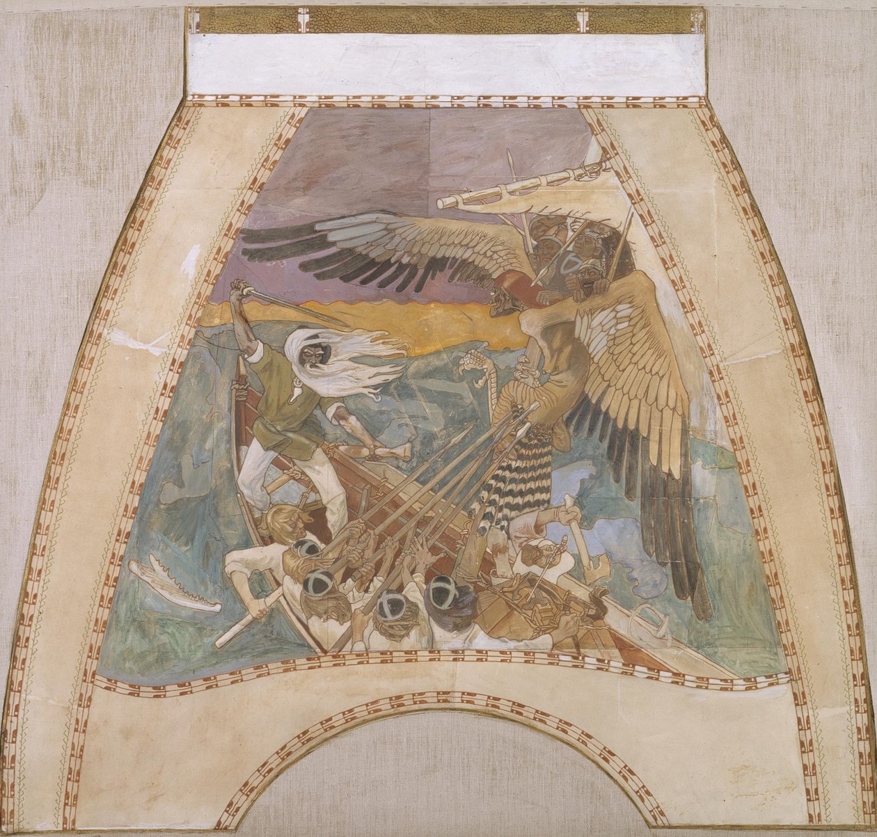 The Defense of the Sampo, c. 1900 by Akseli Gallen-Kallela