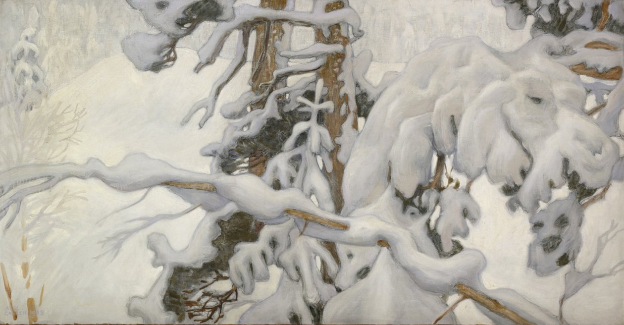 Winter by Akseli Gallen Kallela