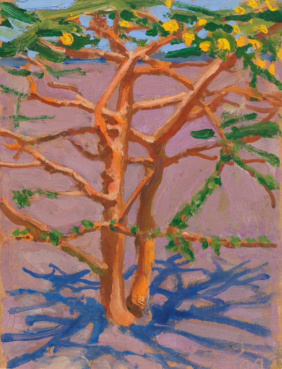 Acacia on the Savannah by Akseli Valdemar Gallen-Kallela