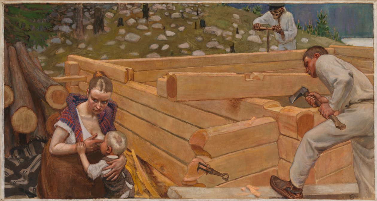 Building by Akseli Valdemar Gallen-Kallela