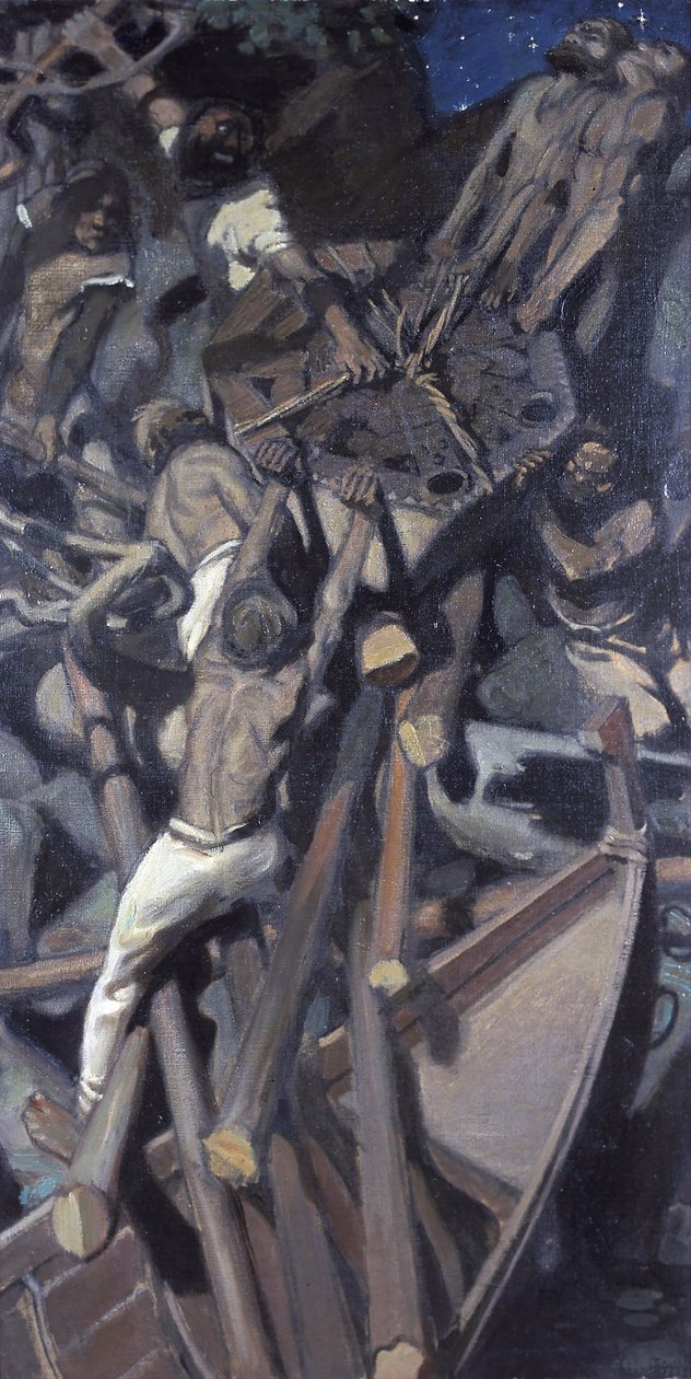 The Abduction of Sampo by Akseli Valdemar Gallen-Kallela