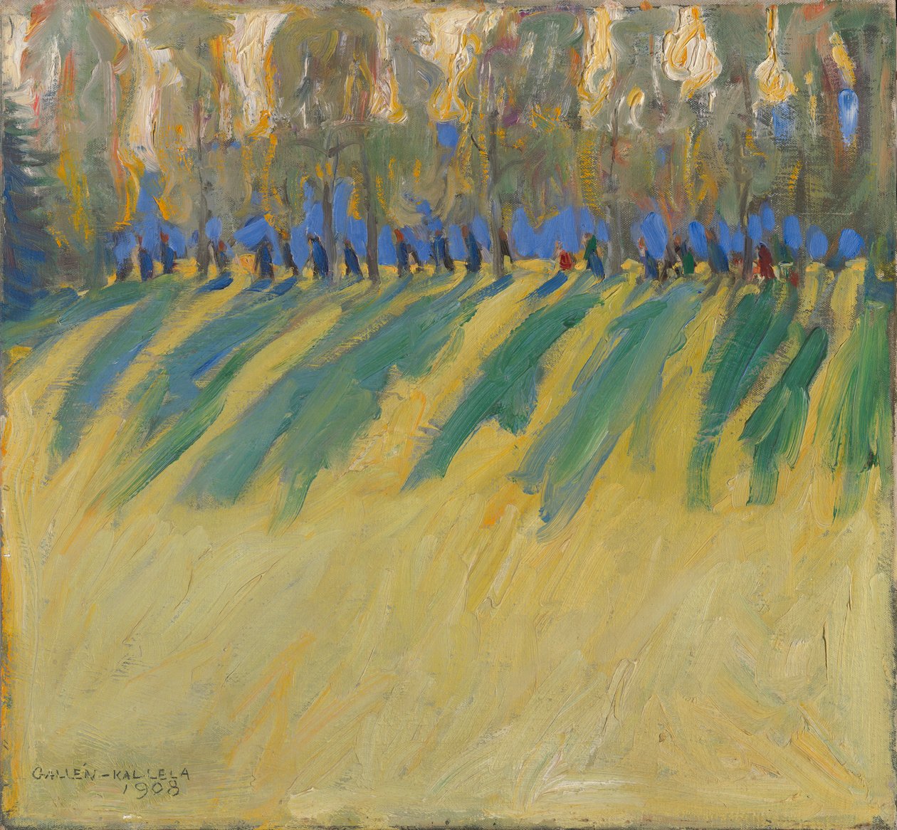 Light and Shades by Akseli Valdemar Gallen-Kallela