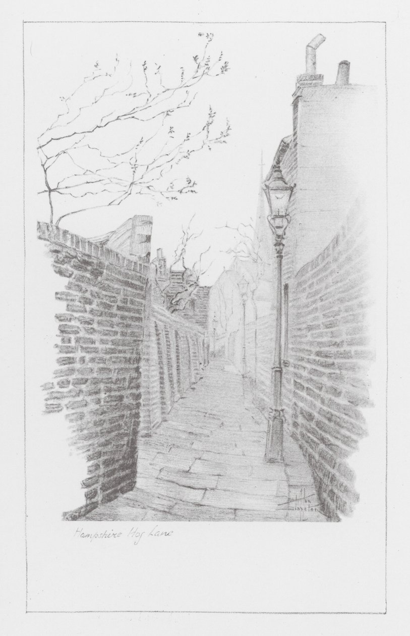 London Lanes: Hampshire Hog Lane by Alan Stapleton