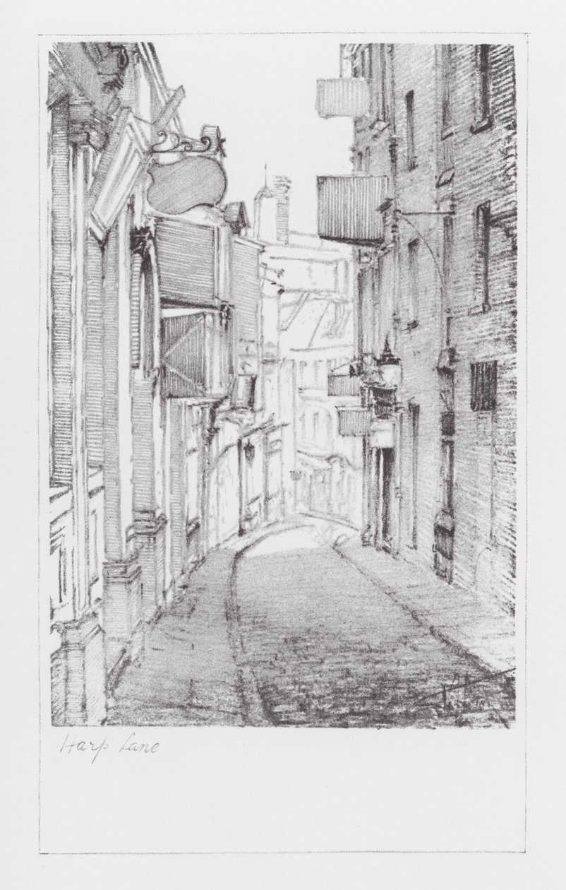 London Lanes: Harp Lane by Alan Stapleton