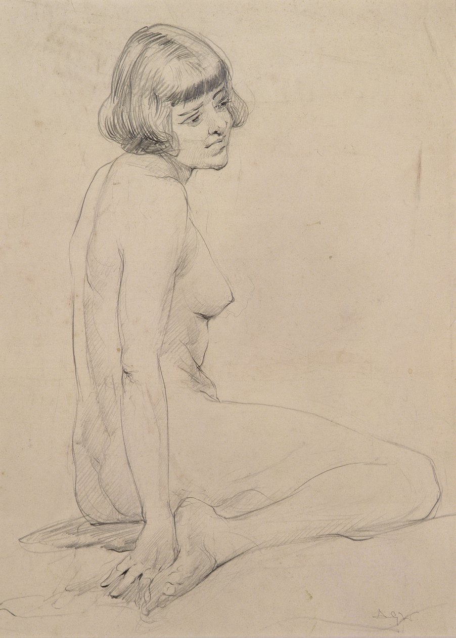 Female Nude by Albert Williams
