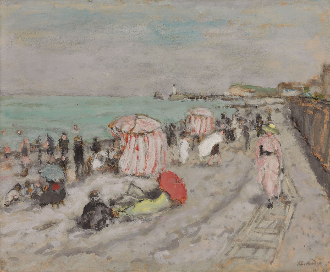 On the Beach by Albert Andre