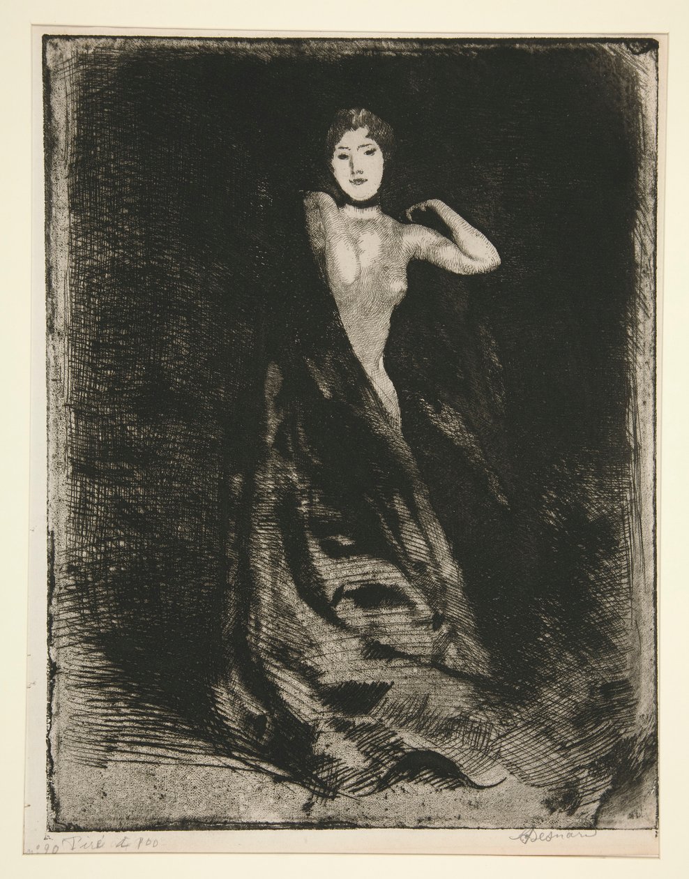 The Woman (Frontispiece) by Albert Besnard