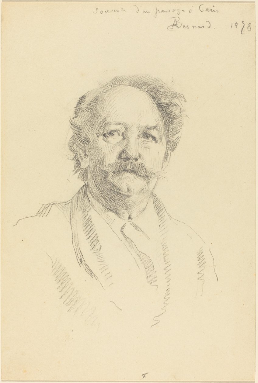 Portrait of a Man (Souvenir of a Visit to Paris) by Albert Besnard