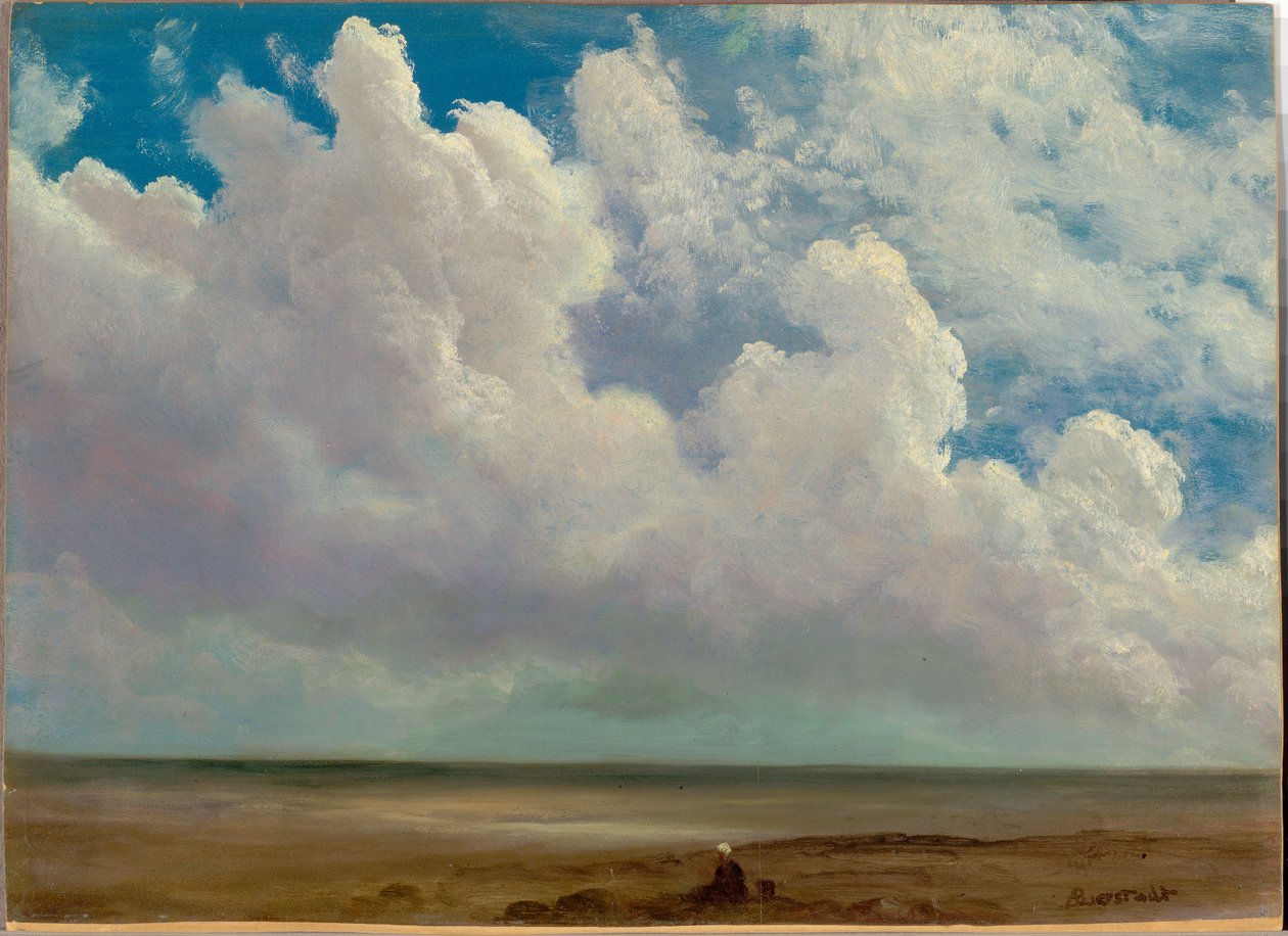 Beach Scene by Albert Bierstadt