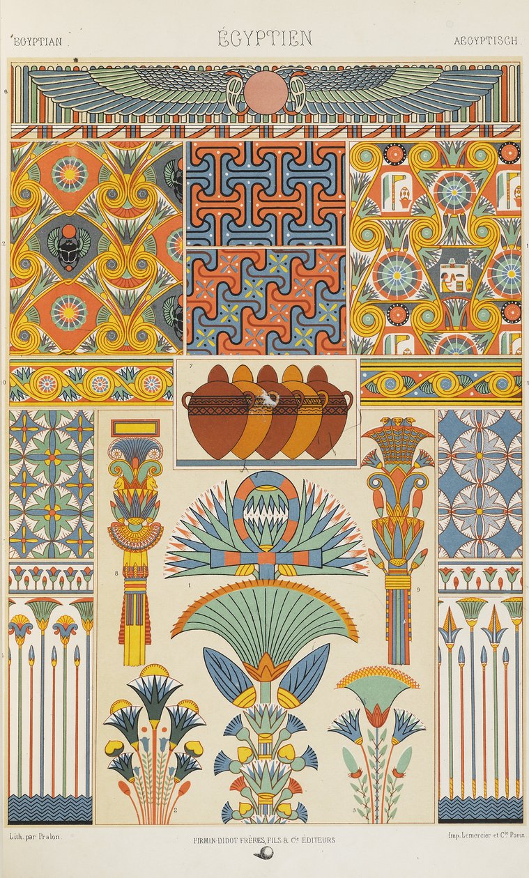 Egyptian, plate 2 from 