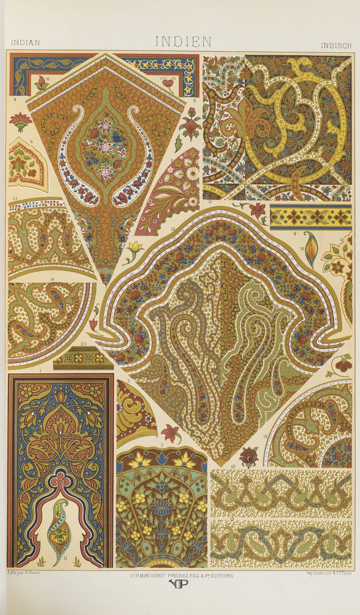 Indian, plate 19 from 