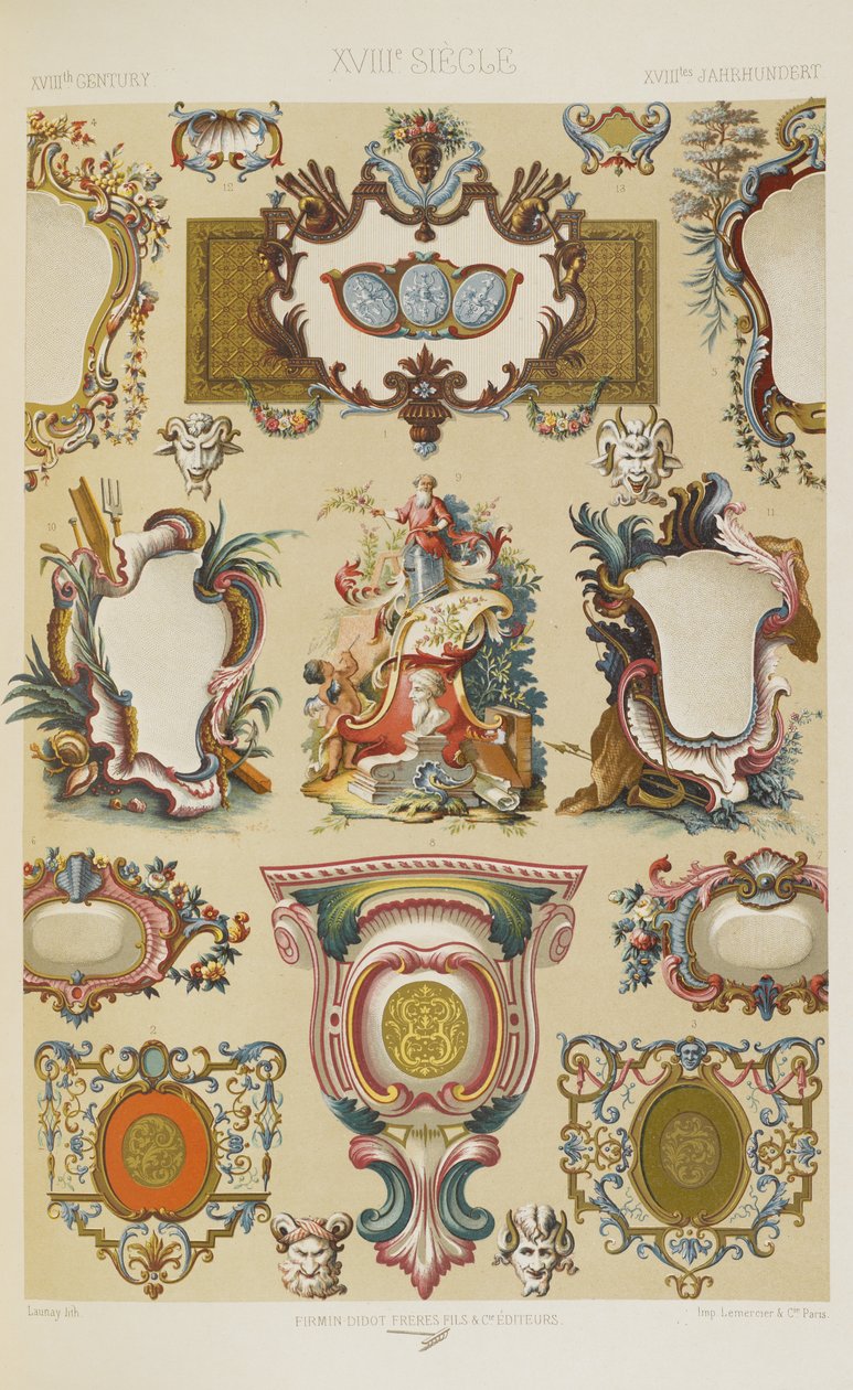 XVIII Century, plate 93 from 