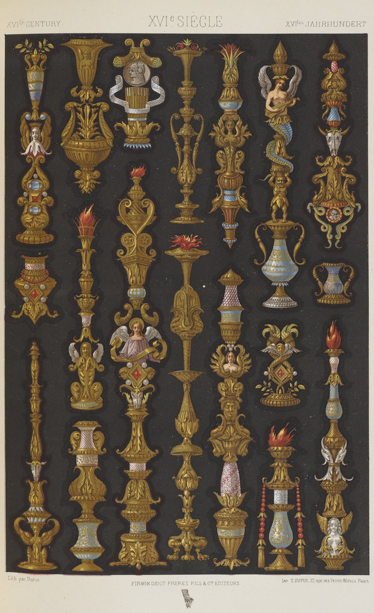 XVI Century, plate 64 from 