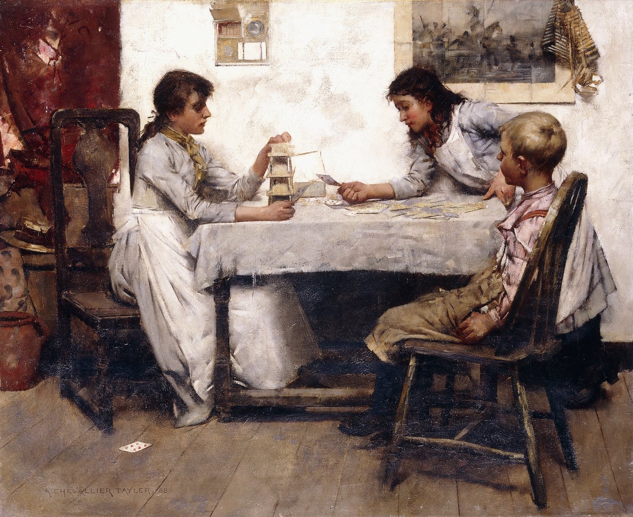 The House of Cards by Albert Chevallier Tayler