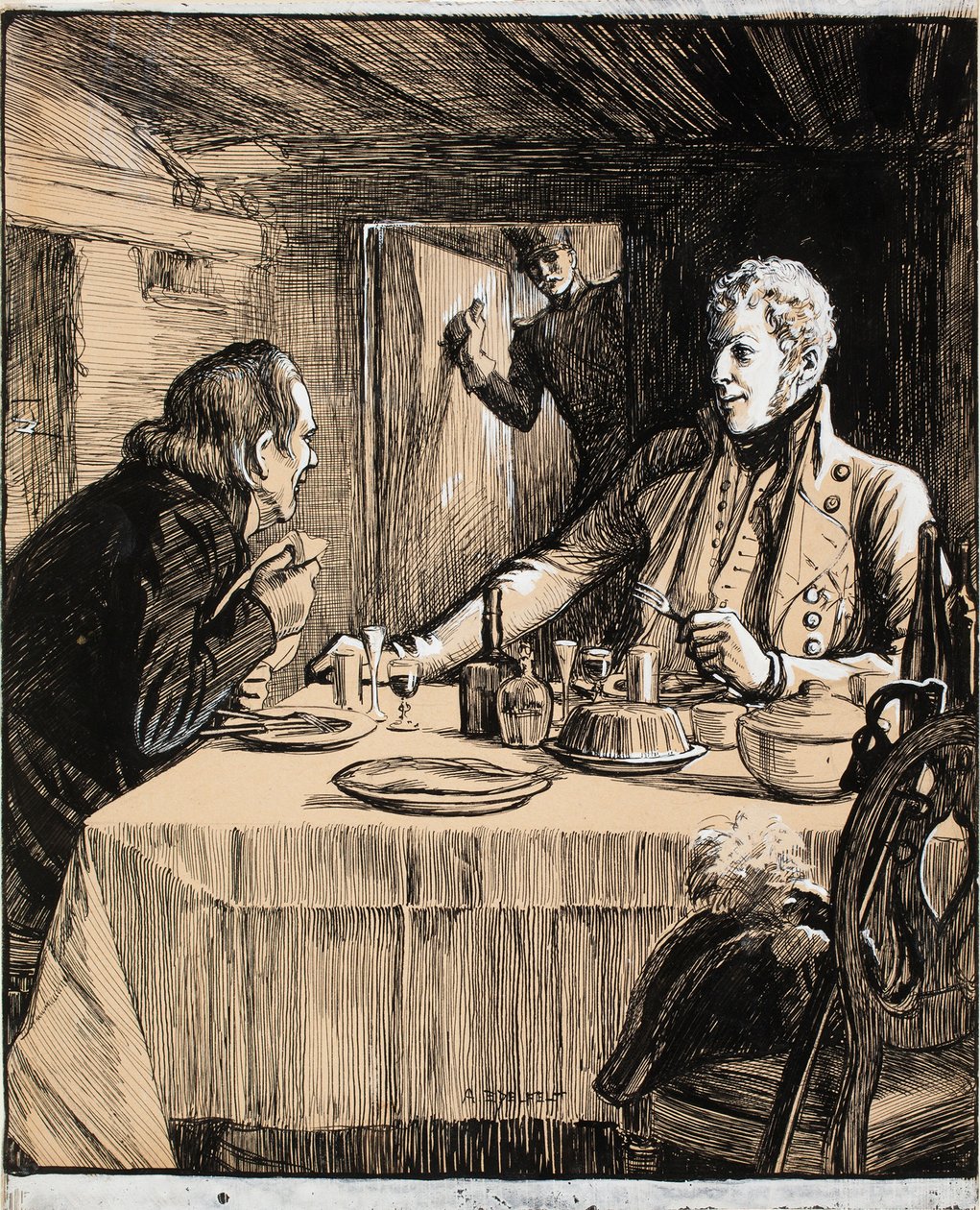 Breakfast in Pardala from the Poem Sandels by Albert Edelfelt