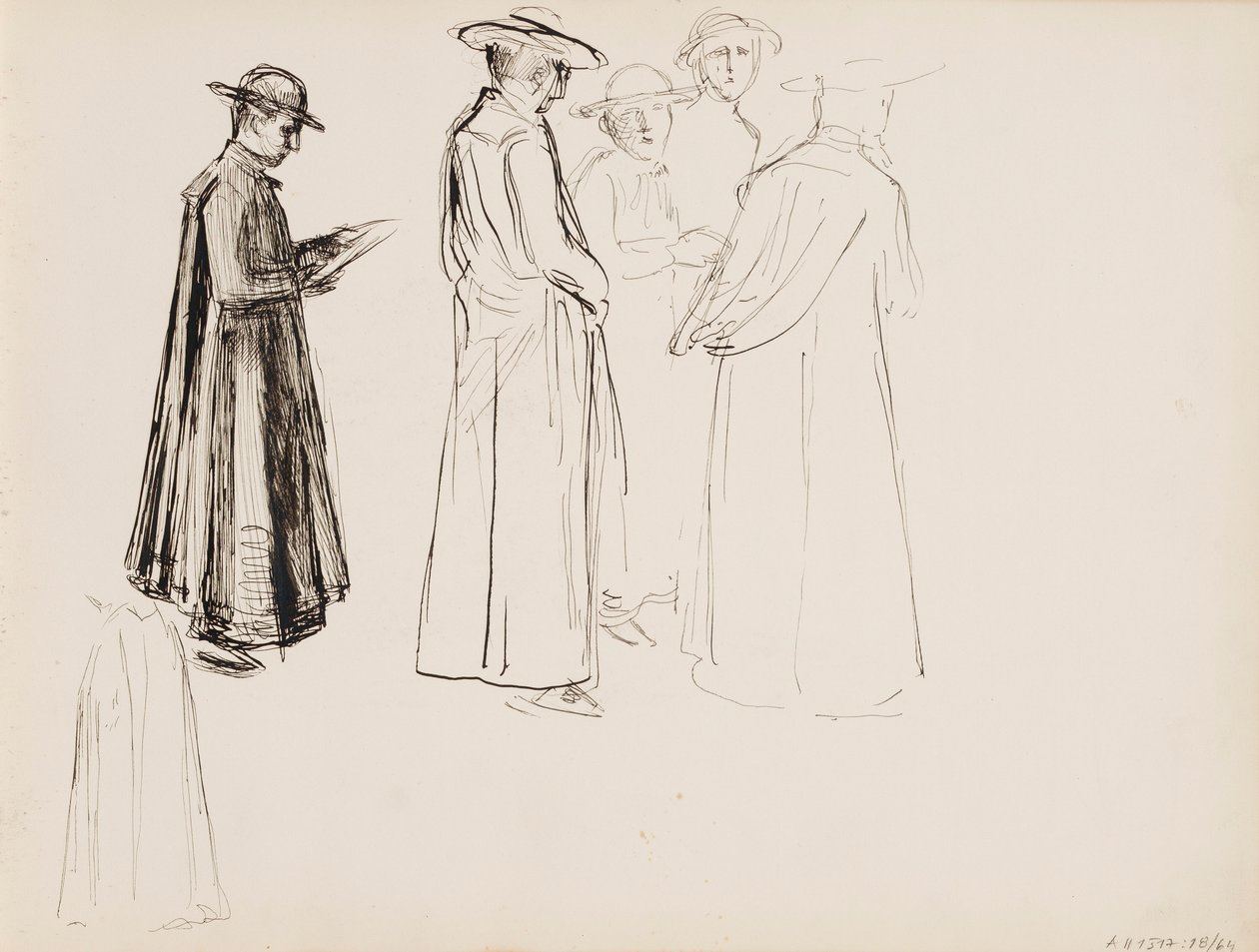 Clergy by Albert Edelfelt