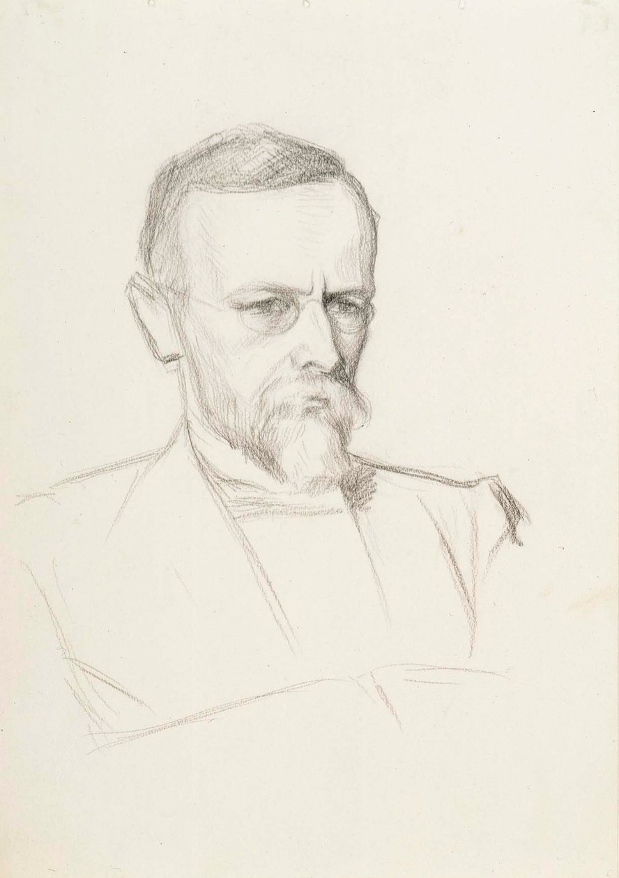 Portrait of Axel Lille by Albert Edelfelt