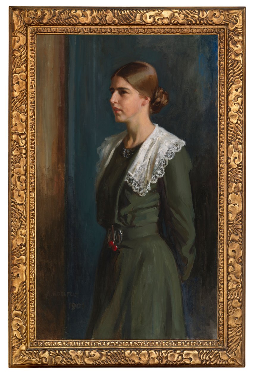 Portrait of Mrs. Michaela Pooley (née Krohn) by Albert Edelfelt