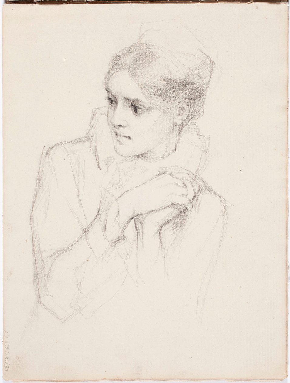 Sketch for Duke Karl Insulting the Corpse of Klaus Fleming by Albert Edelfelt