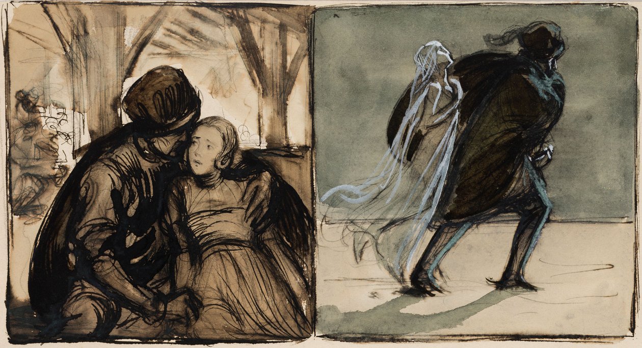 Sketches for Illustrations for Selma Lagerlöf