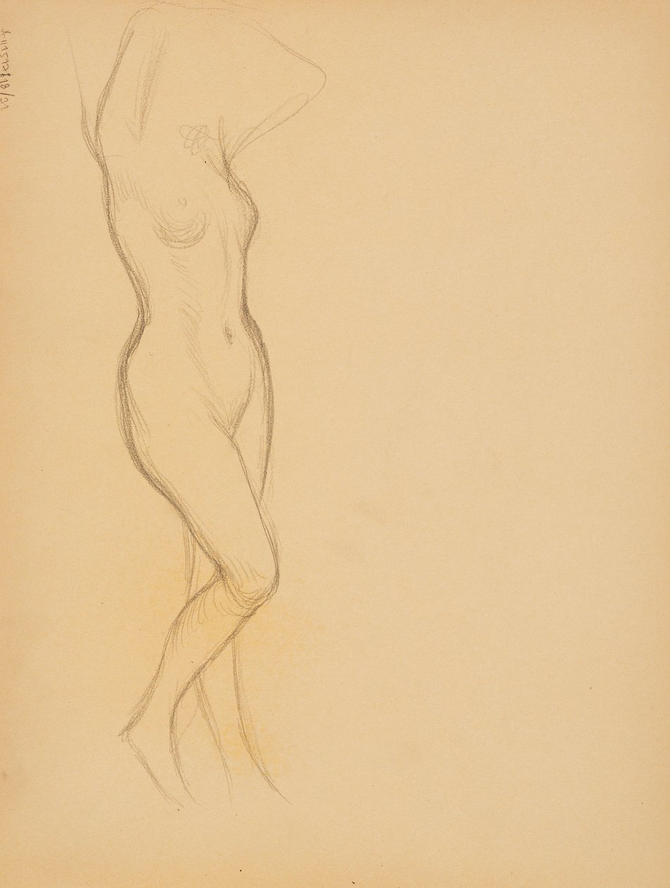 Nude by Albert Edelfelt