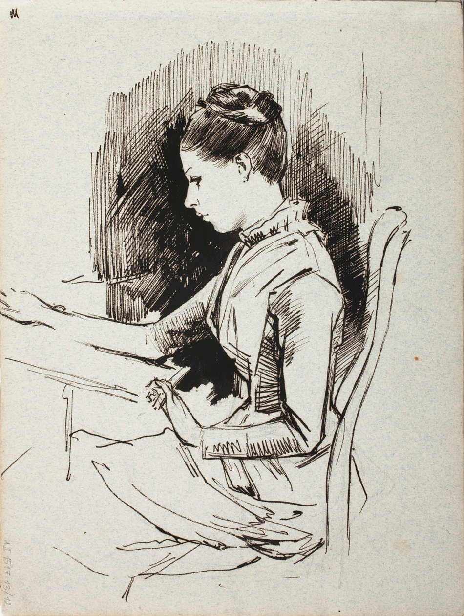 Untitled by Albert Edelfelt