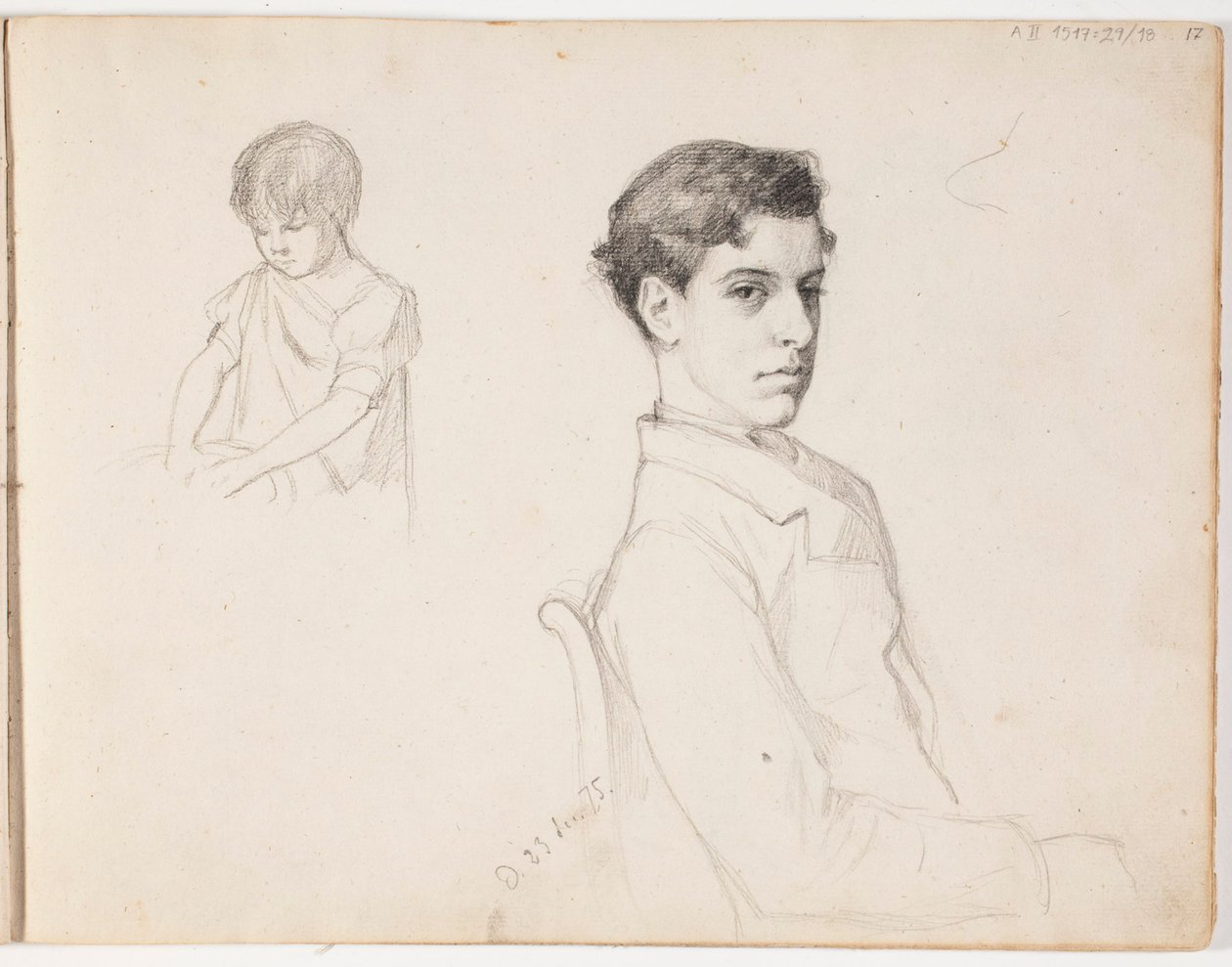 Untitled by Albert Edelfelt