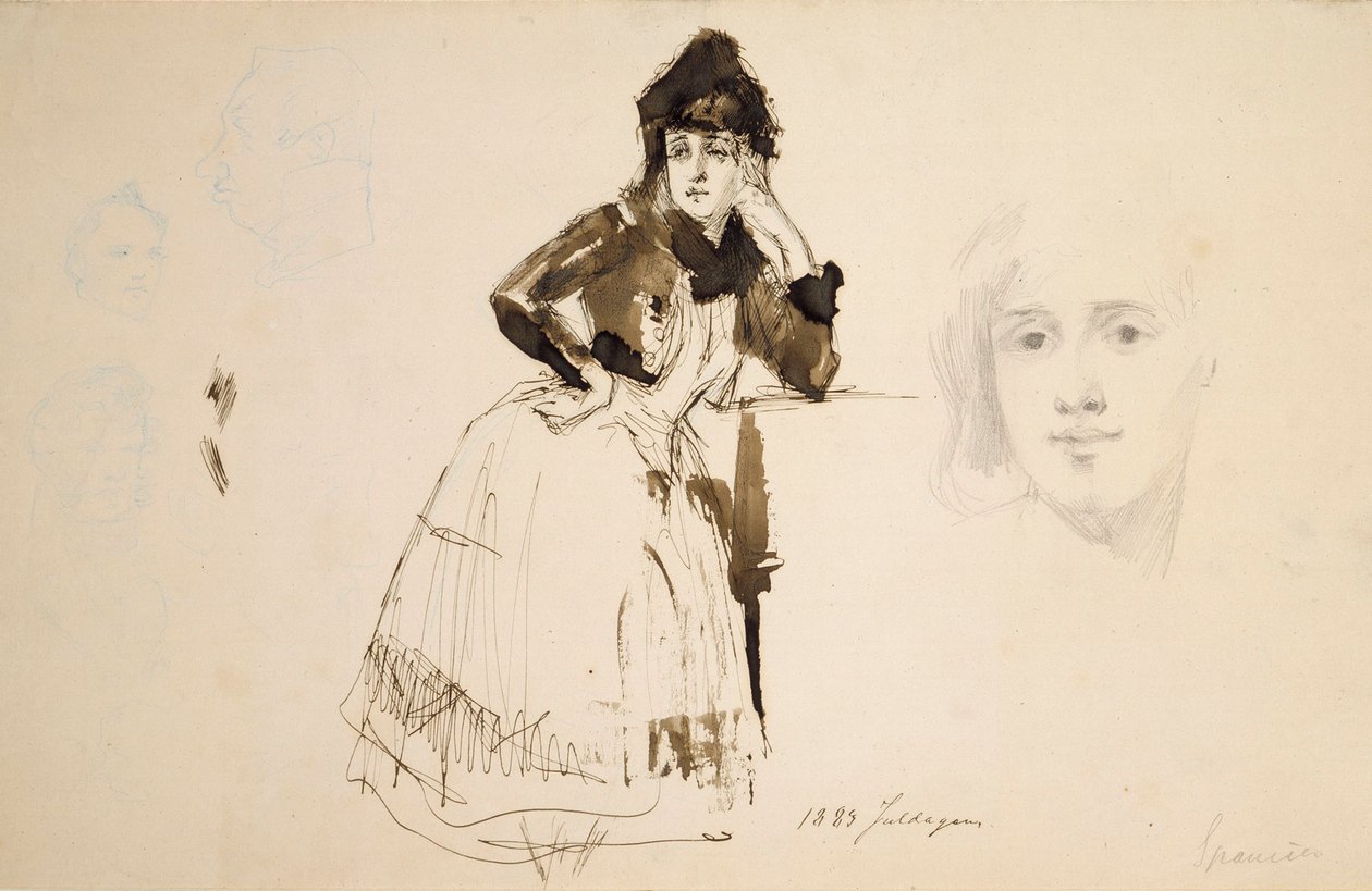 Untitled by Albert Edelfelt