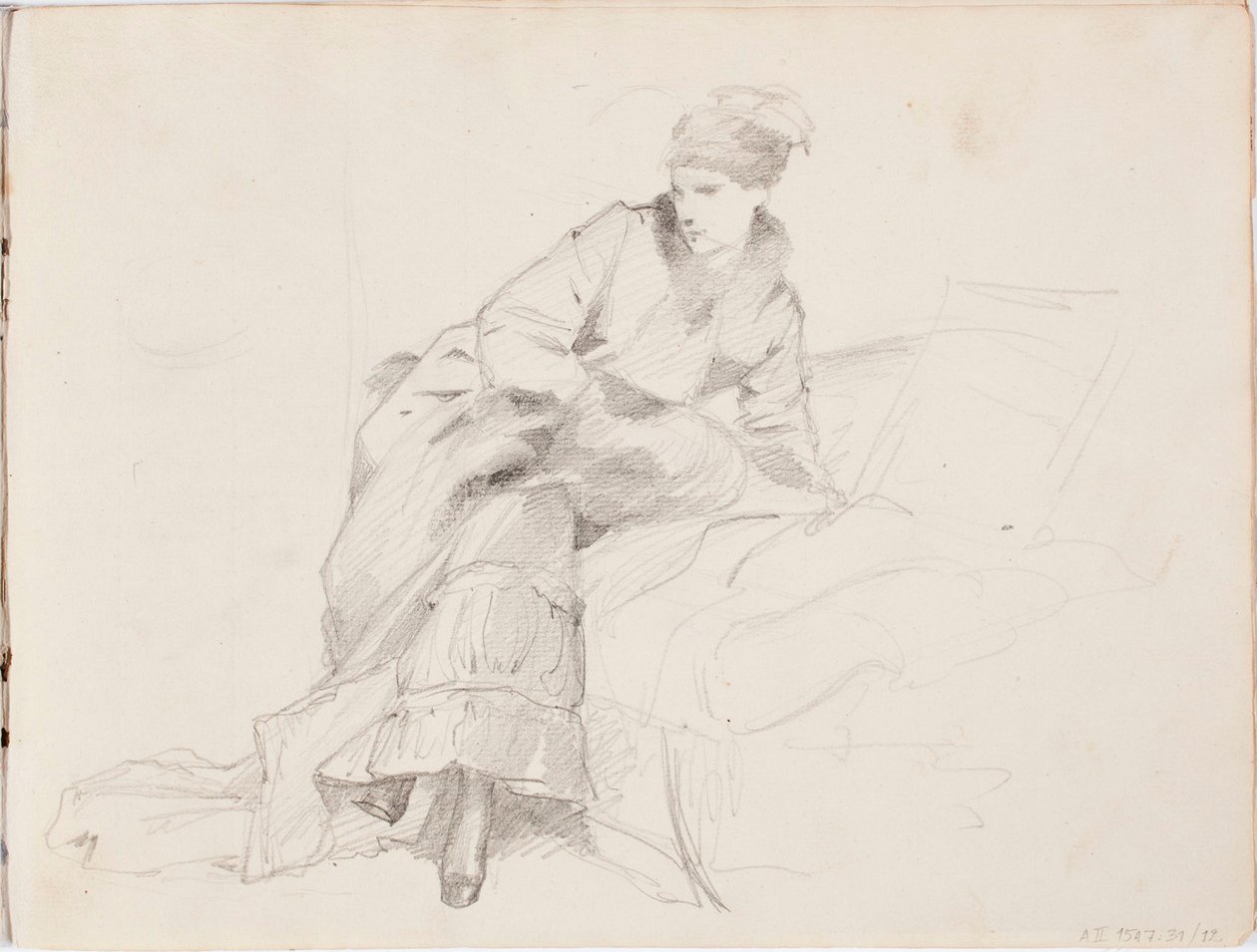 Untitled by Albert Edelfelt