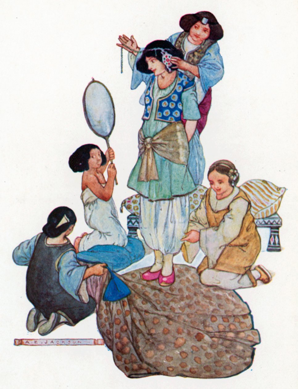 She Put on Her Richest Attire by Albert Edward Jackson