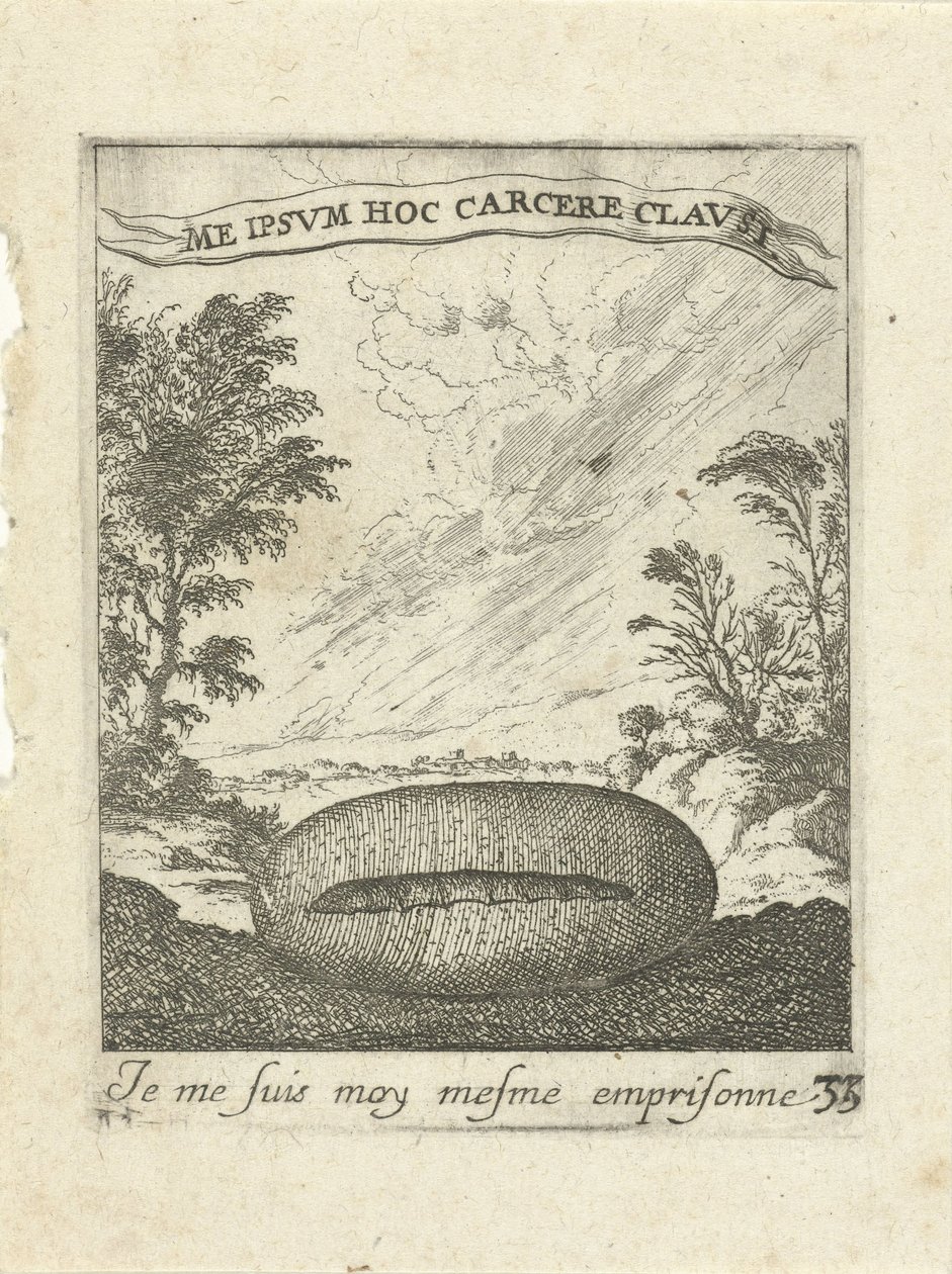 Landscape with Cocoon by Albert Flamen