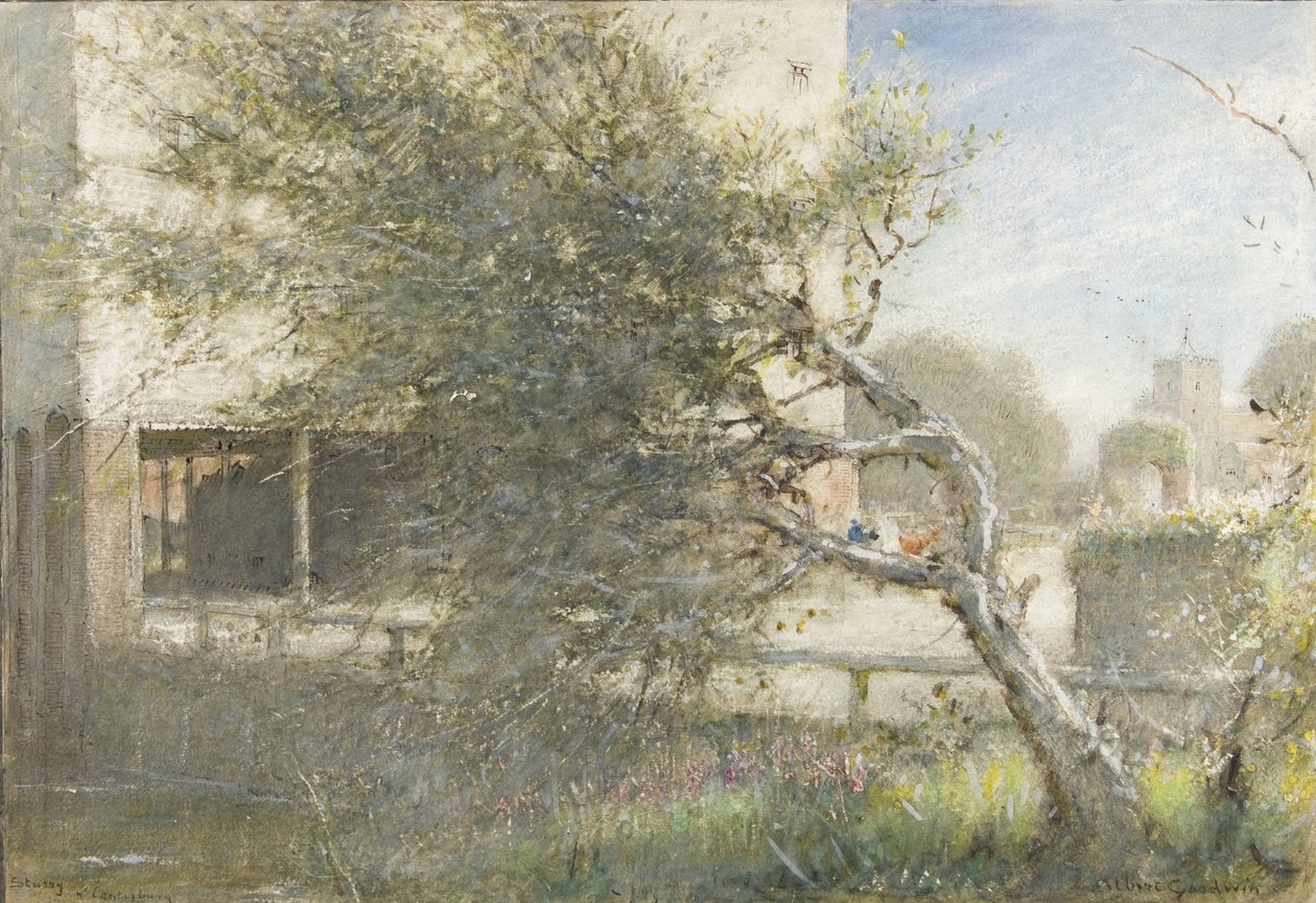Sturry Nr Canterbury by Albert Goodwin