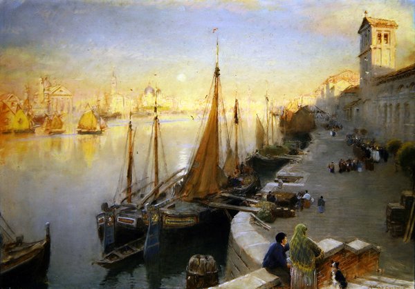 Venice by Albert Goodwin