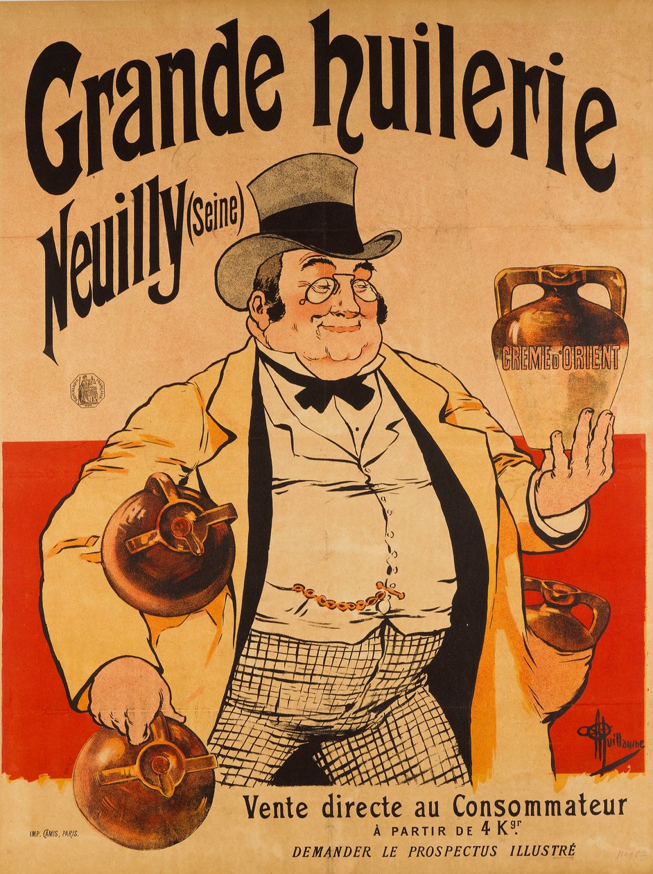 Grande Huilerie - Neuilly Seine, c. 1895 by Albert Guillaume