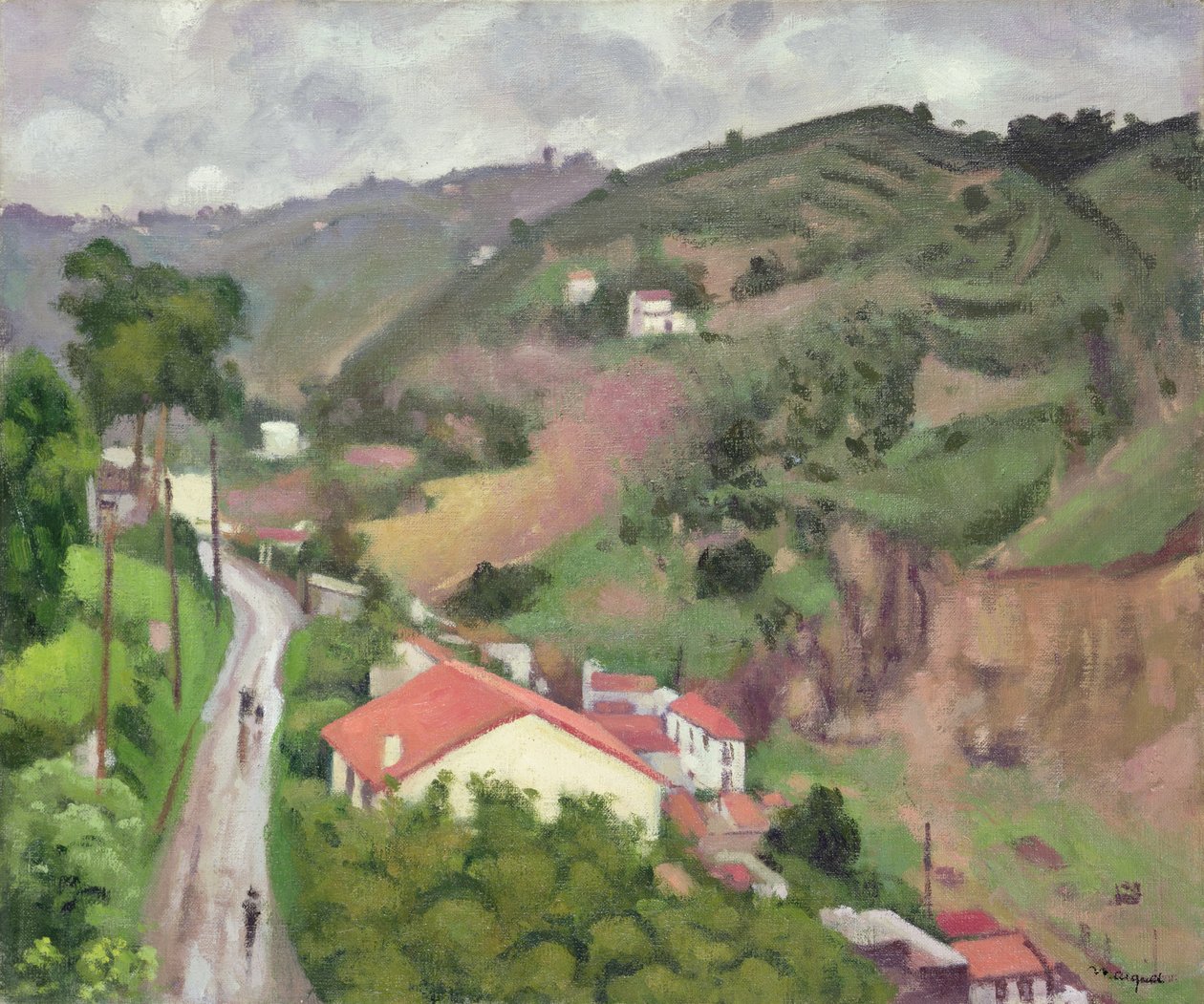 The Rain, Mont Pleasant by Albert Marquet