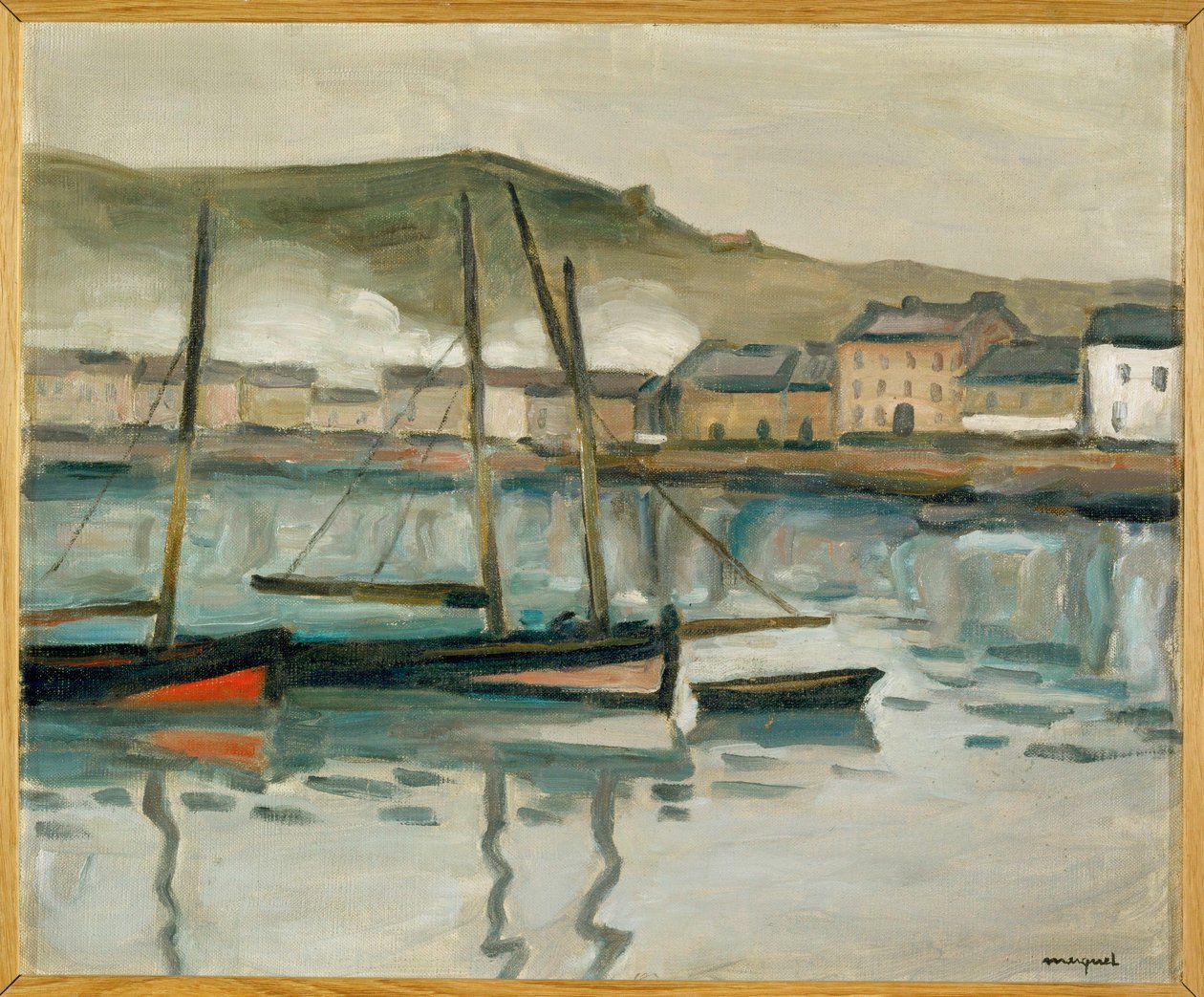 The Harbour at Fecamp, Normandy by Albert Marquet