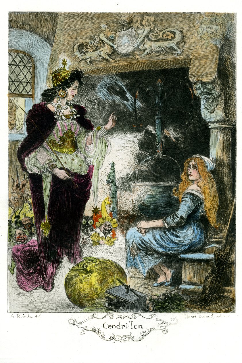 Cinderella by Albert Robida