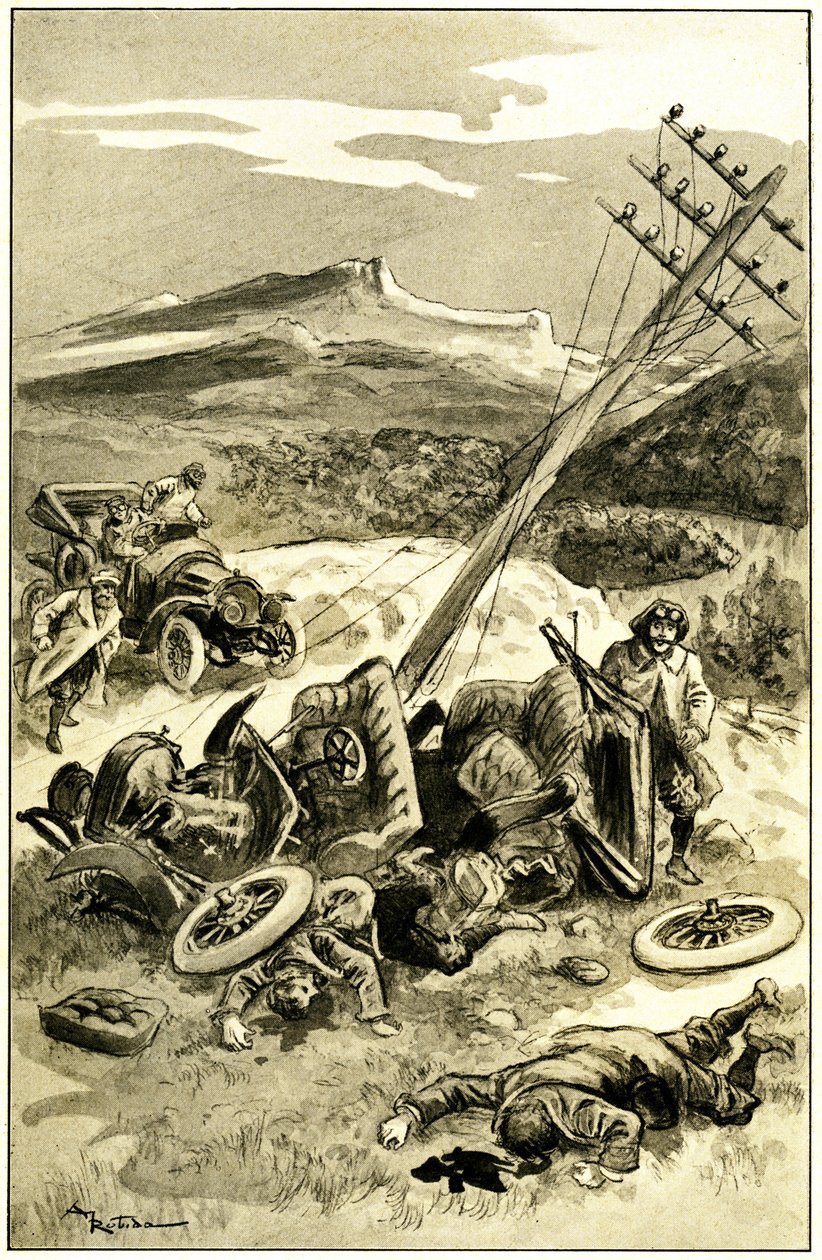 Illustration by Albert Robida for Leon Berthault