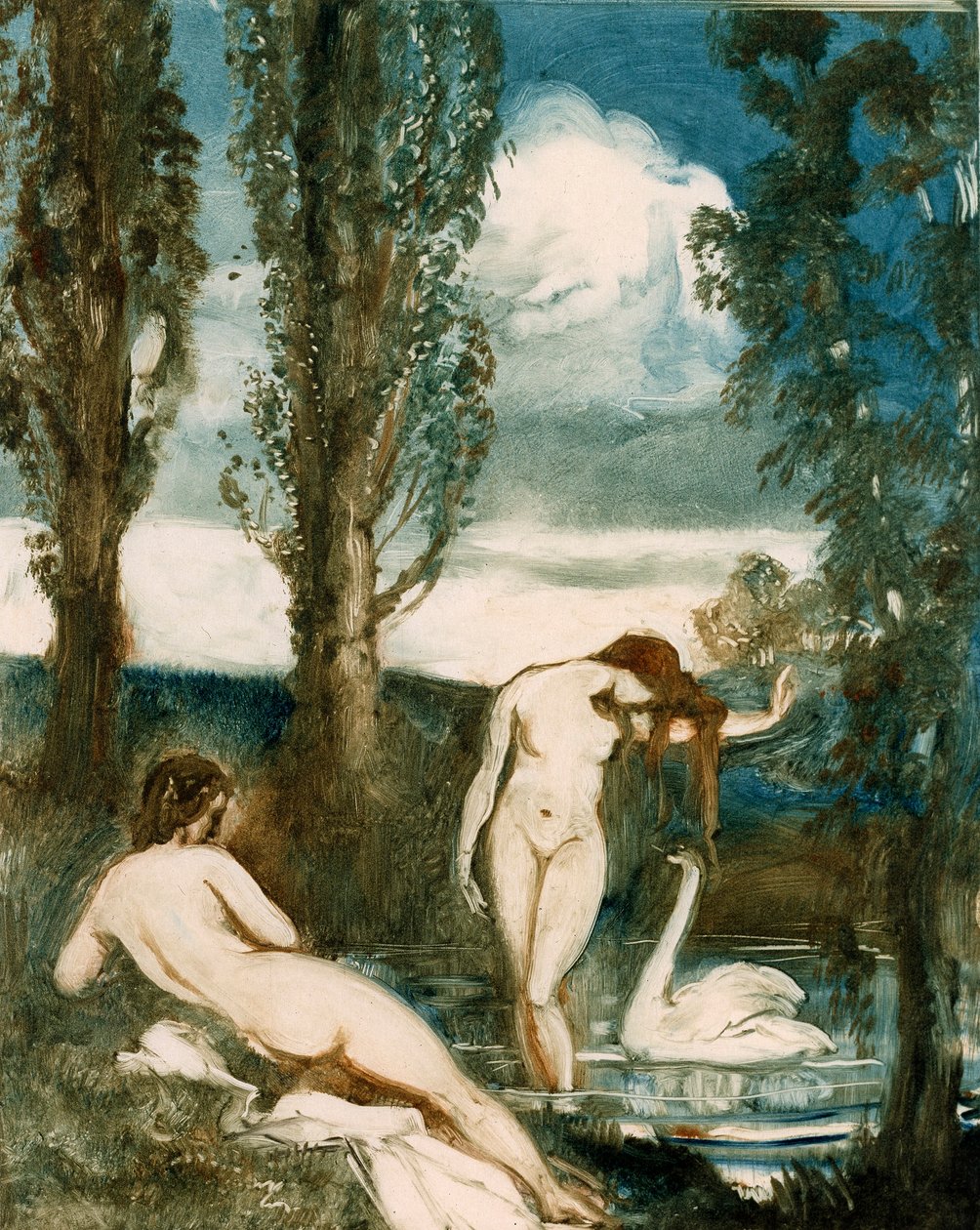 The Bathers by Albert Sterner