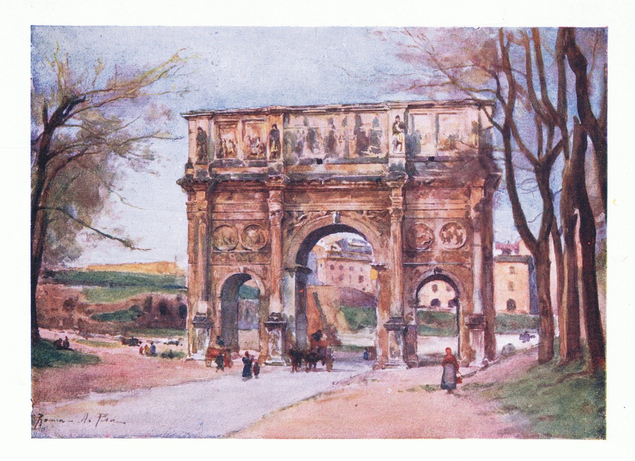 Arch of Constantine by Alberto Pisa