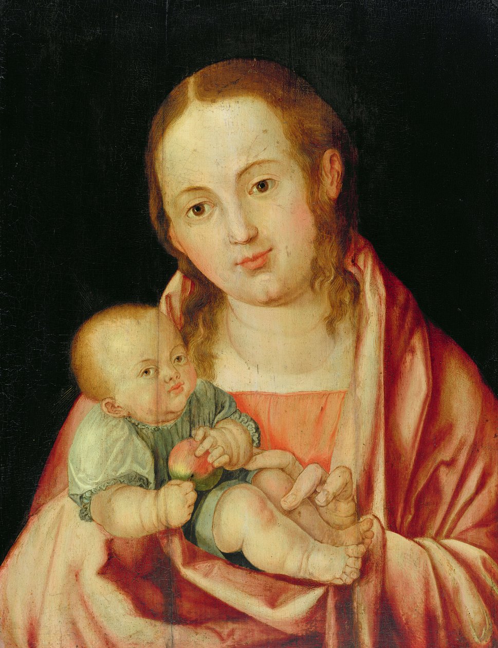 Mary and Her Child by Albrecht Dürer
