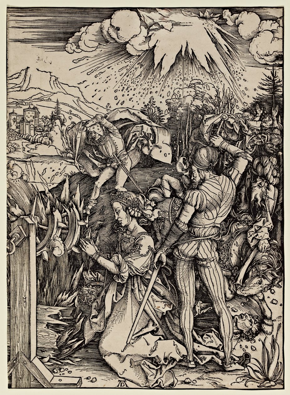 The Martyrdom of St. Catherine of Alexandria by Albrecht Dürer
